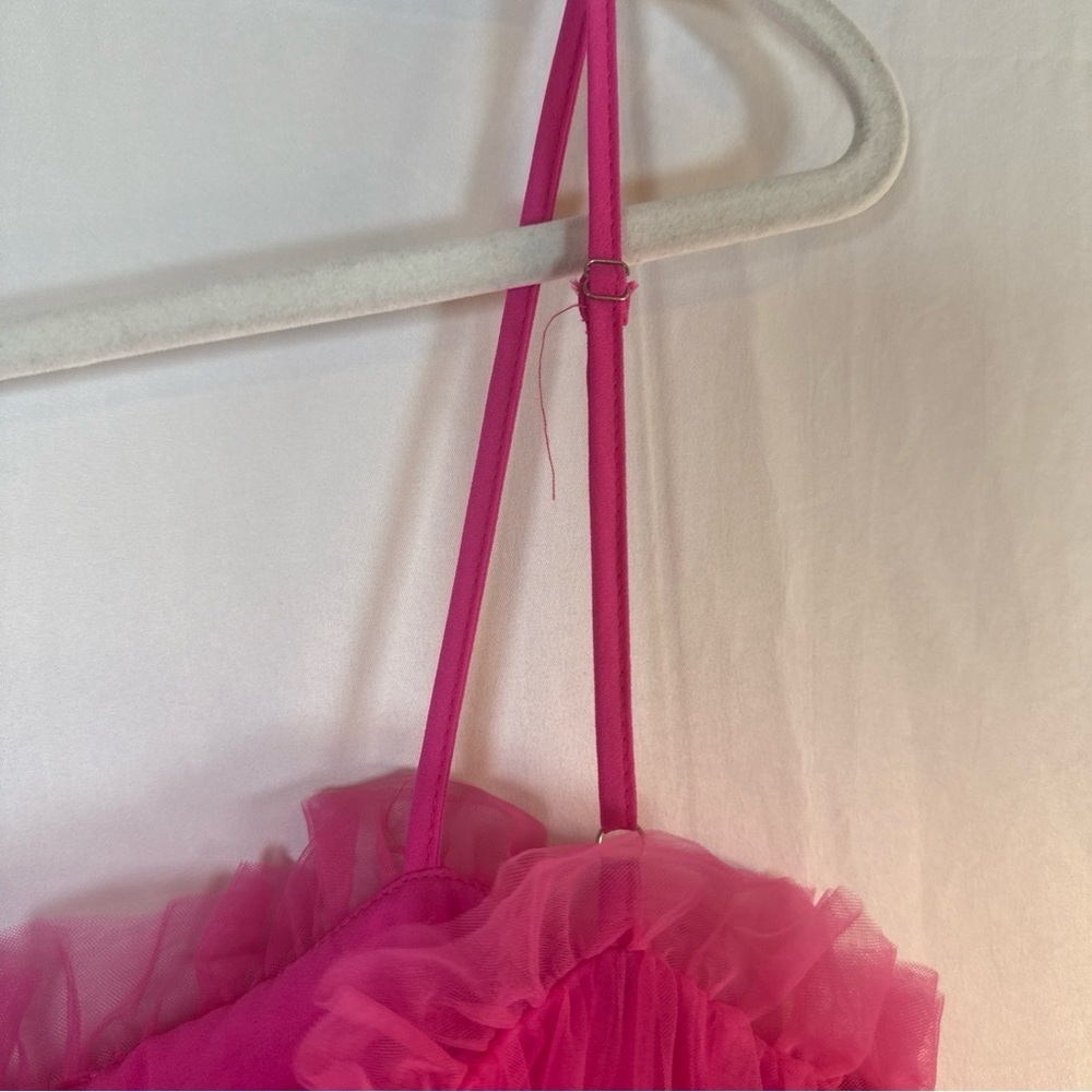 TCEC Pink Layered Mini Dress Size Large NWT - Picture 14 of 14